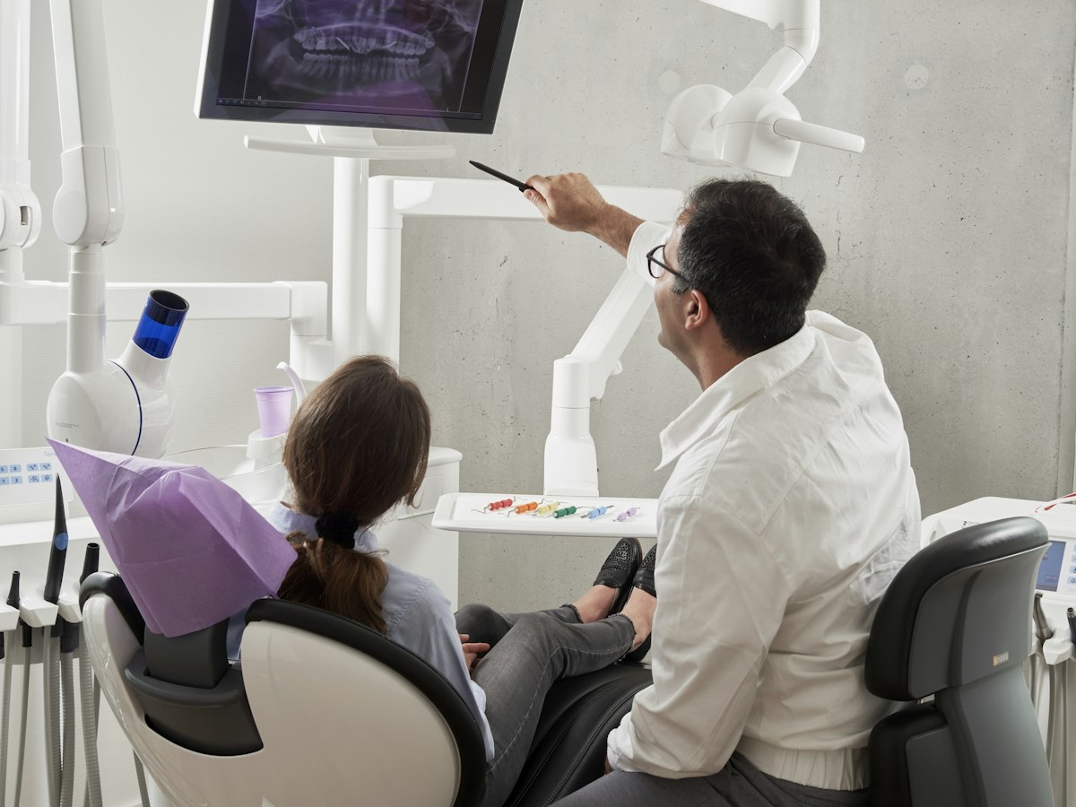 Dental treatment in progress at Chatterjee Oral Care